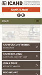 Mobile Screenshot of icahd.org